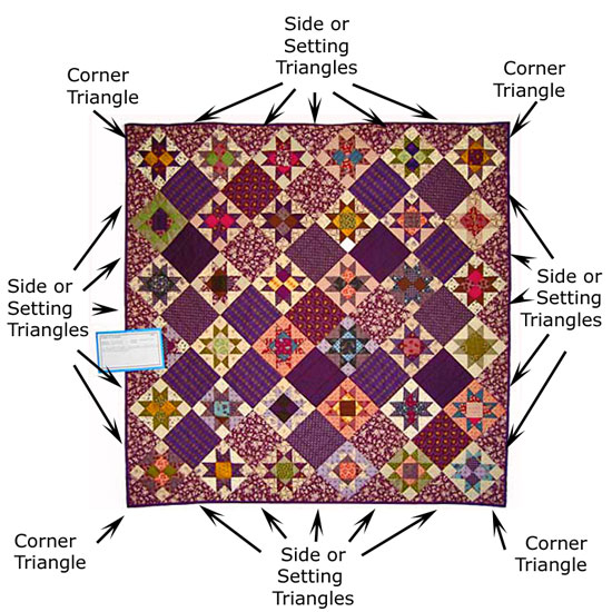 how-to-cut-setting-triangles-for-on-point-quilt-layouts