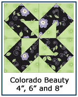 Colorado Beauty quilt block tutorial