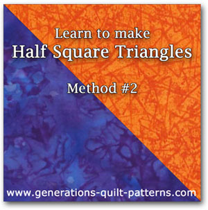 6 1/2 Triangle Square Up Ruler by Quilt in a Day