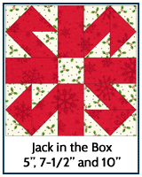 Jack in the Box quilt block tutorial