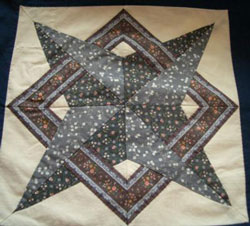 Miniature Quilt Patterns: Amish Double Nine-Patch Quilt