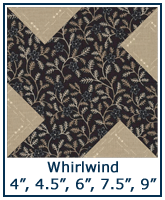 Whirlwind quilt block