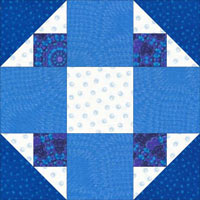 Brave World Quilt Block from our Free Quilt Block Patterns Library