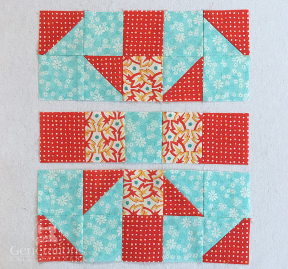 Baton Rouge Quilt Block Instructions: 5