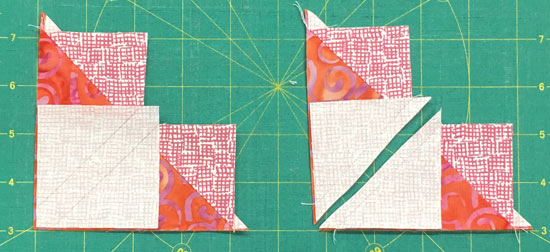 Blazing Arrows Quilt Block Tutorial: 4