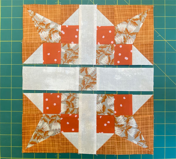 Stunning Bouquet Quilt Block Tutorial: 7