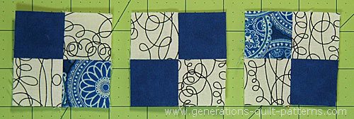 Broken Sugar Bowl Quilt Block: 6