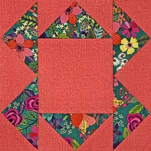 Click here to learn to make a Buzzard’s Roost quilt block with traditional or paper piecing techniques, 5 sizes