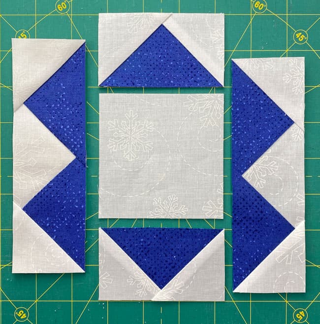 Free Buzzard's Roost Quilt Block Tutorial continues...