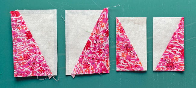 Free Christmas Cactus Quilt Block: 10