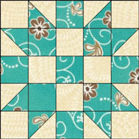 Farmer's Daughter Quilt Block: 5