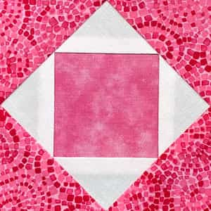 Click here to learn to paper piece a Economy quilt block 