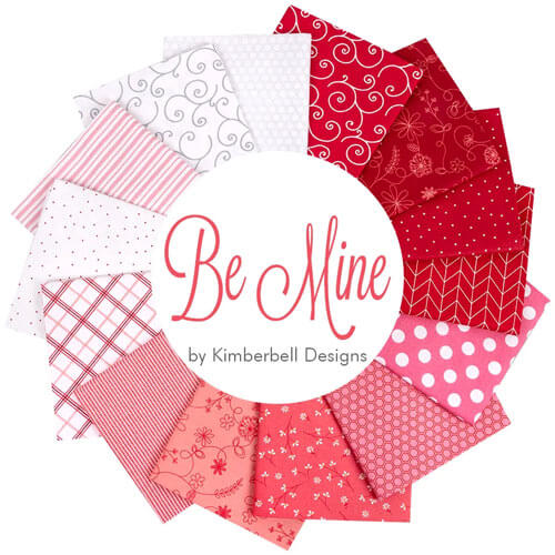 Michael Miller Fabrics Vintage Valentines - Love Notes - Pastel Pink - Digital