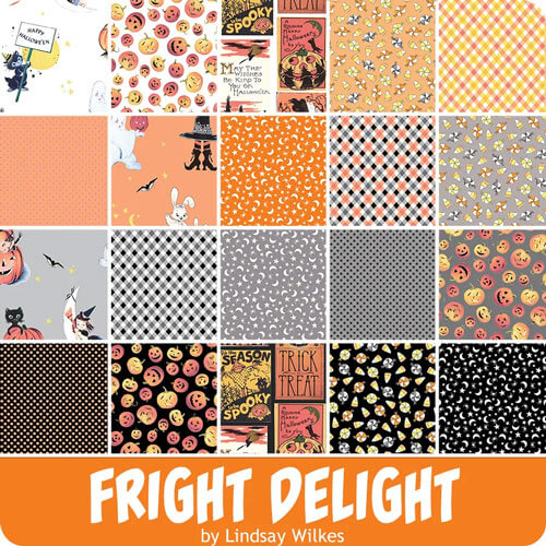 Fright Delight Halloween Fabric Panel, Riley Blake Designs