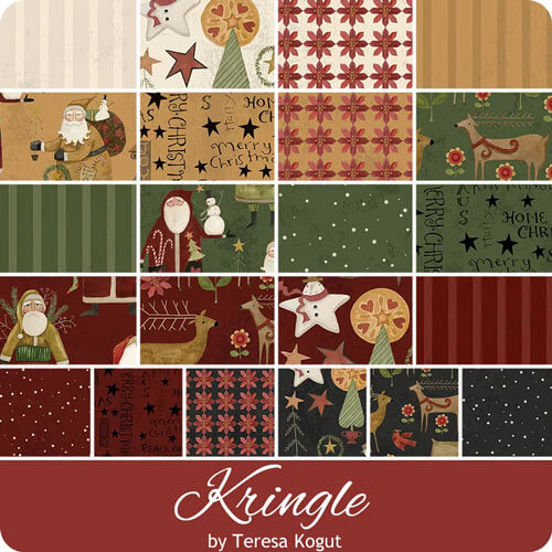 Christmas textile and fabric appliqué patterns and designs by cat rowe