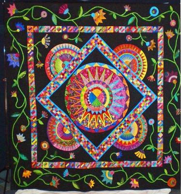 Circle Of Life Paper Pieced Quilt Pattern Be Colourful Jacqueline