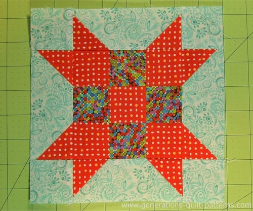 Farmer's Daughter Quilt Block: 5