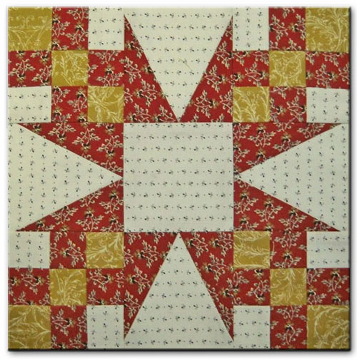 Star Chain Quilt Block / Free Quilt Block Patterns Library