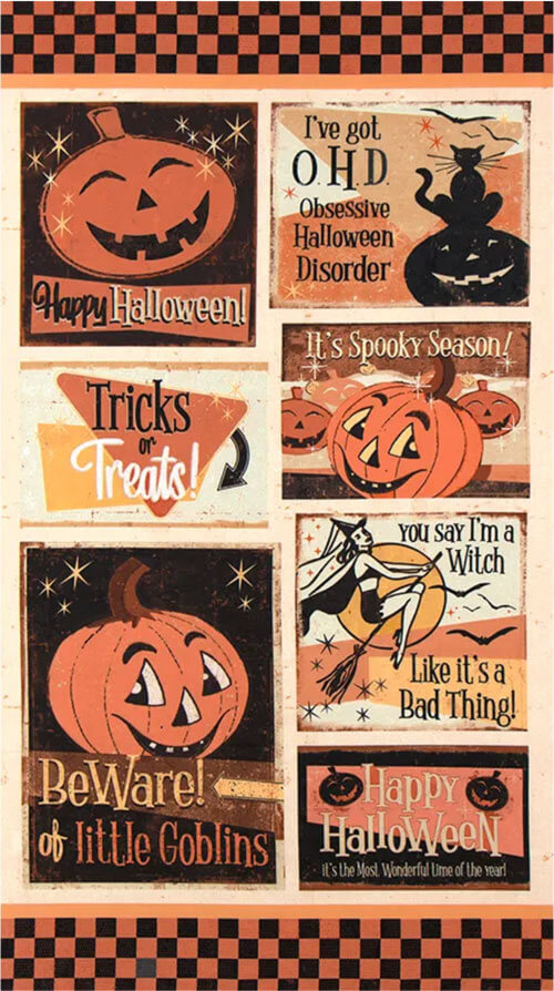 2021 Halloween Quilt Fabric: More than 20 collections to choose from!