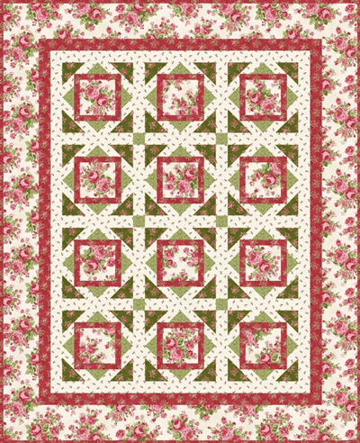 Flowerhouse All A Flutter 10 Squares | Debbie Beaves for Robert Kaufman Fabrics