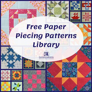 Free Paper Piecing Patterns Library