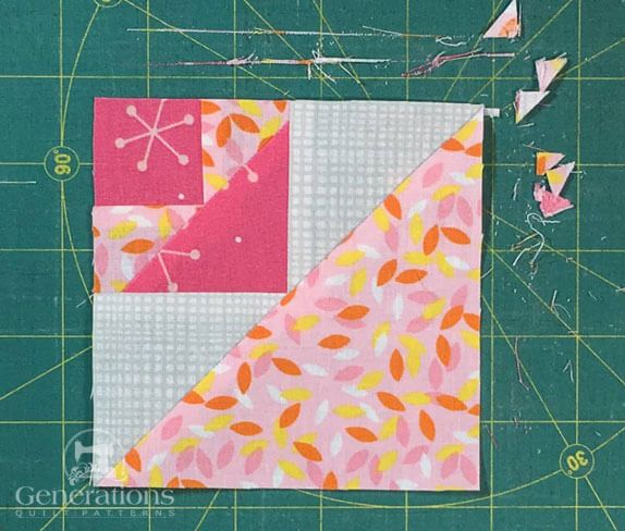 Harmony Square Quilt Block: 5