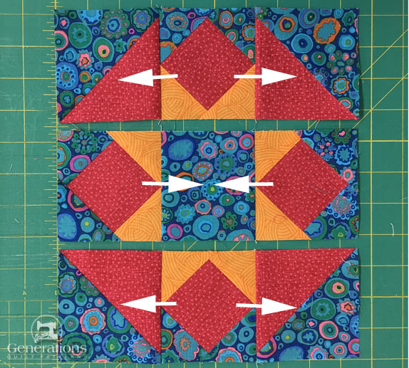 Hidden Star Quilt Block 6 9 And 12 Finished