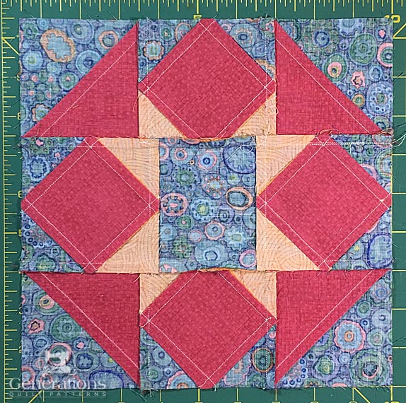 Hidden Star Quilt Block 6 9 And 12 Finished