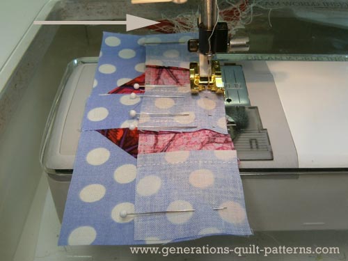 Monkey Wrench Quilt Block Tutorial - 5