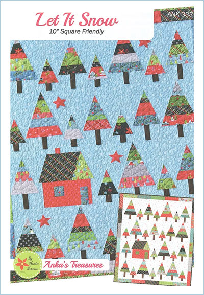 let it snow quilt pattern by heather peterson