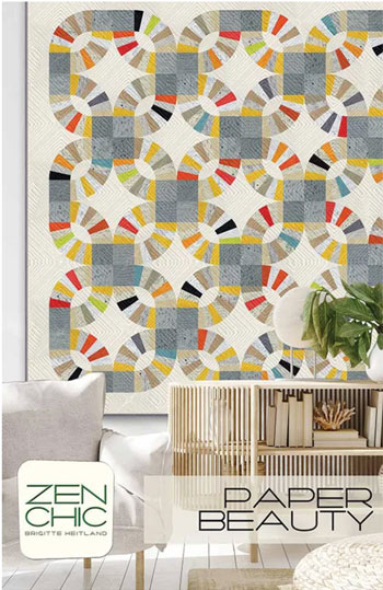 Paper Beauty quilt pattern by Zen Chic