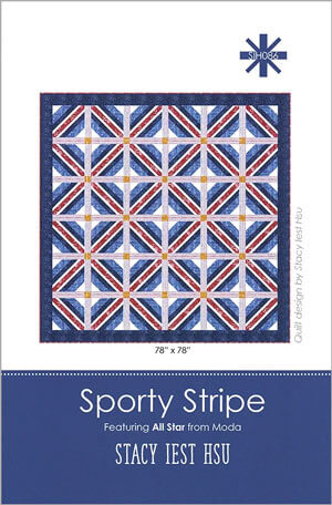 Stomp Stomp Roar - Square Puzzle Quilt Pattern - Stacy Iest Hsu