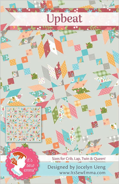 Alpine Blooms Downloadable PDF Quilt Pattern | It's Sew Emma