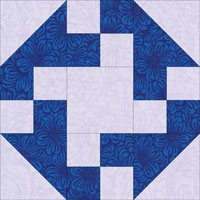 Churn Dash Quilt Block Tutorial - 3