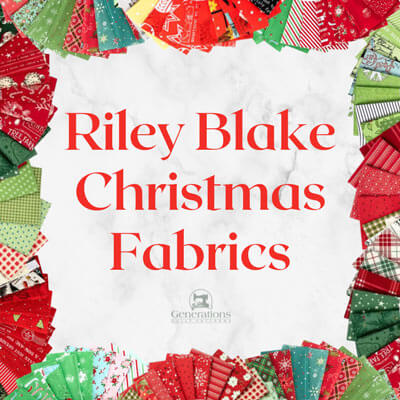 Riley Blake Designs Project Tour- Warm Wishes- Little Christmas Village  Quilt Along