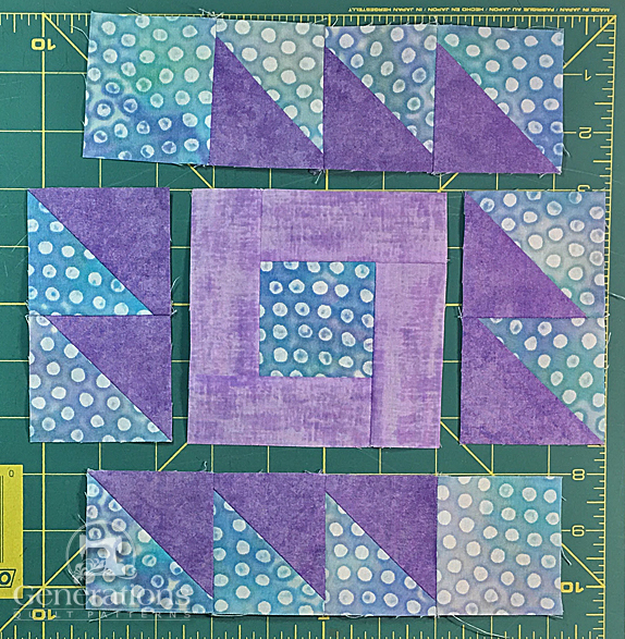 Rocky Mountain Puzzle Quilt Block 8 12 And 16 