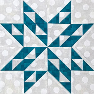 Learn how to make a Sparkling Star quilt block