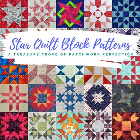 Friendship Star Quilt Block Tutorial: 6 sizes to choose from!