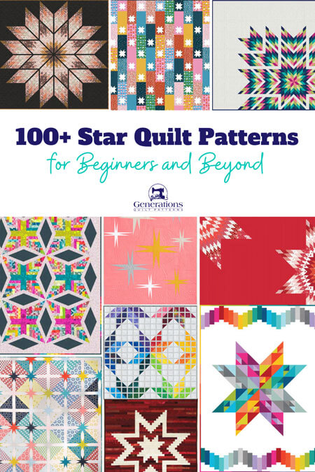 Free Unique Hexagon Star Quilt Pattern 