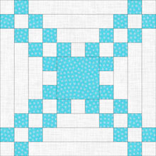 Double Irish Chain Quilt Pattern: Easy Quilt Block, Easy Quilt Pattern