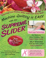 Supreme Slider for Free-motion Quilting