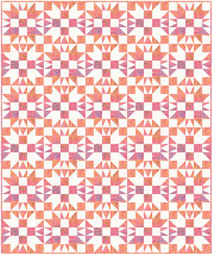 One of 16 different Triangle Puzzle quilt designs to consider