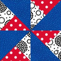 Free Pattern - Whirlwind Quilt Block – fabric-406