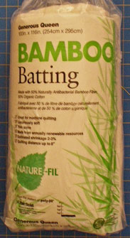 packaged bamboo quilt batting