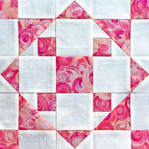 Learn how to make a Diamond Ring quilt block